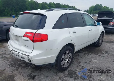 2008 Acura Mdx Technology Package from USA, damaged, VIN 2HNYD284X8H510965
